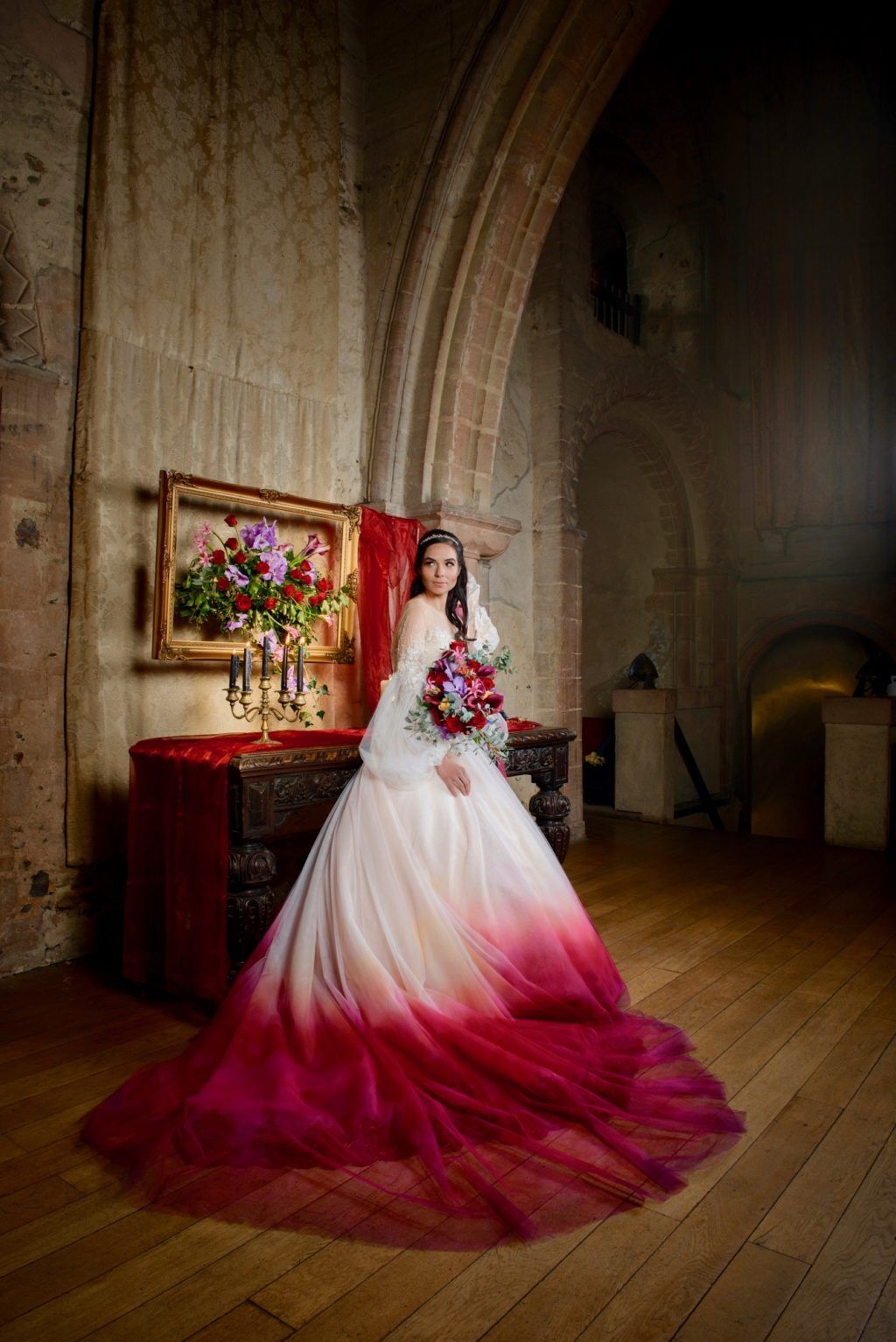 red wedding dresses for bride Gothic Dress Plus Size with Corset Looking for a perfect dress for your big day online? Top 9 Red Bridal Dresses